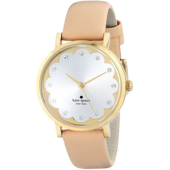 Metro Scallop Watch In Vachetta